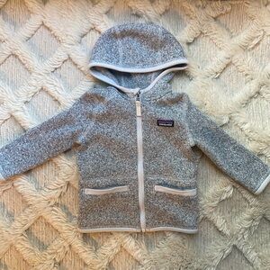 Patagonia Baby Better Sweater fleece jacket, 12-18m